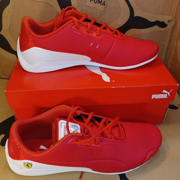 Puma Men's 11.5 SF Ferrari Drift Cat 8 Red [306818-02]  New in Box - Picture 3 of 12